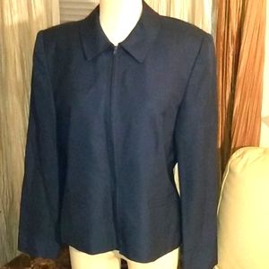 Talbot's Navy Professional Blazer